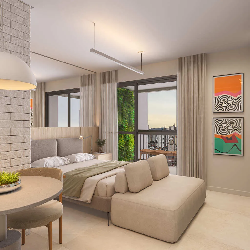 Imagem Apartamento à venda em São Paulo, Brás, com 1 quarto, 25.14m2