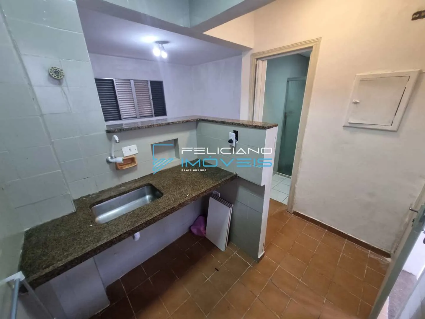 Imagem Kitnet com 1 quarto, Canto do Forte, Praia Grande - R$ 212 mil, Cod: 7318