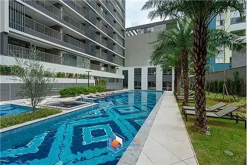 Foto do imóvel Apartamento para venda em Jardim Paulista com 1 quarto, sendo 1 suíte, 44m² em Rua Osório Duque Estrada