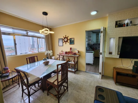 Imagem APARTAMENTO IMPECÁVEL COM 2 DORMITÓRIOS, ELEVADOR, VAGA DE GARAGEM BOX NA PONTA DA PRAIA EM SANTOS POR$ R$ 530.000,00