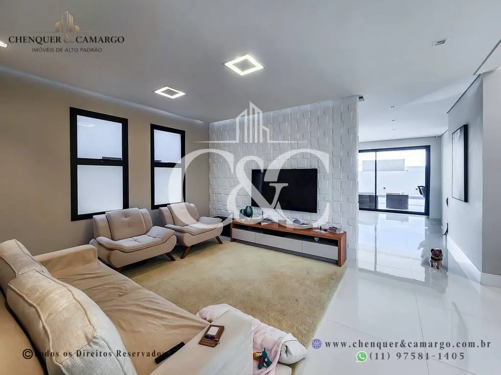 Imagem Casa à Venda no Condomínio Brisas do Lago, Jardim Novo Mundo, Jundiaí - 304M² Construídos, Piscina Face Norte