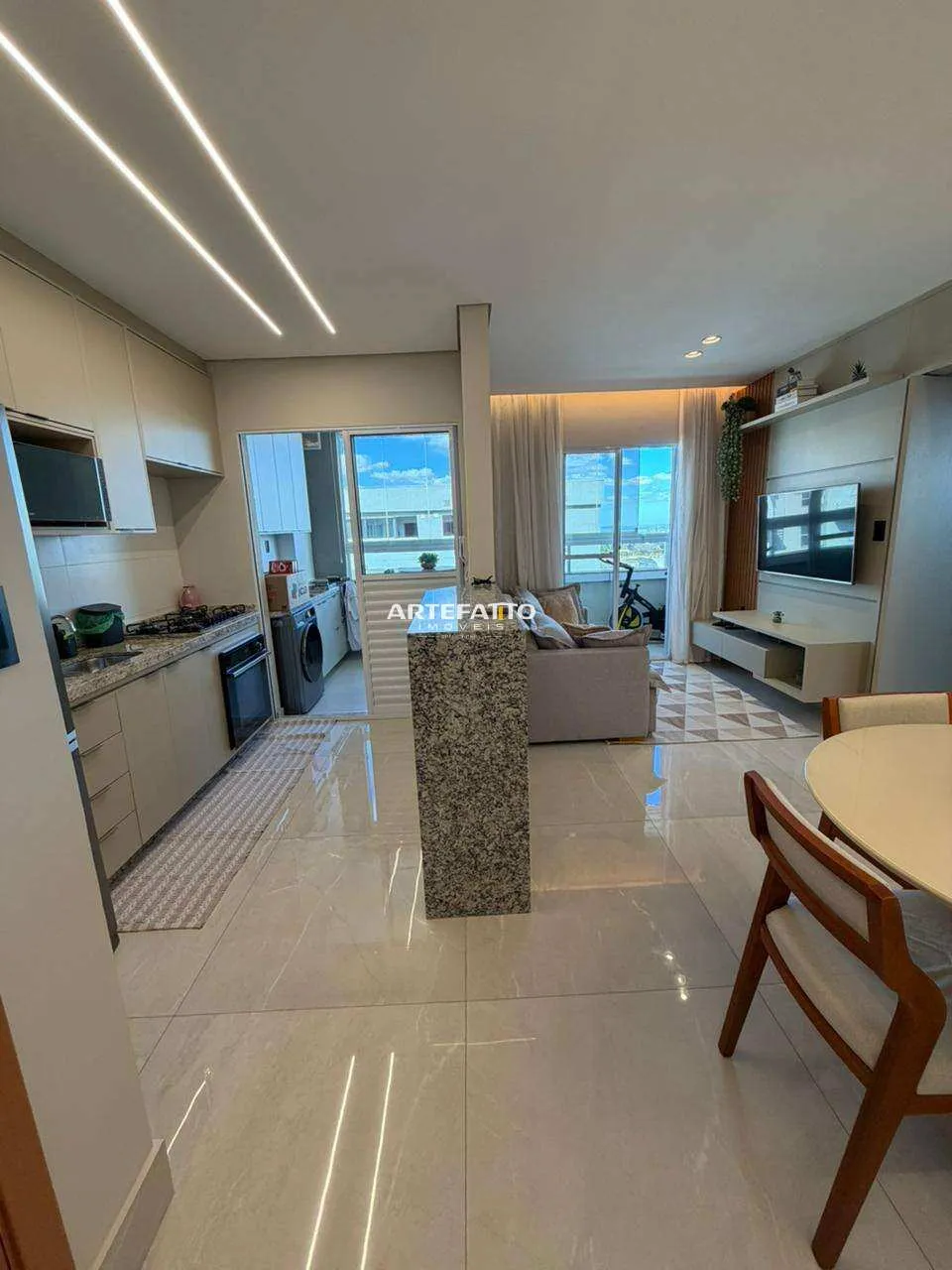 Foto do imóvel Apartamento à venda em Franca, Vila Marta, com 2 quartos, 63m2