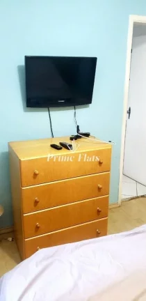 Imagem Flat disponível para venda no Residence Plaza Concorde, com 42m², 1 dormitório e 1 vaga de garagem