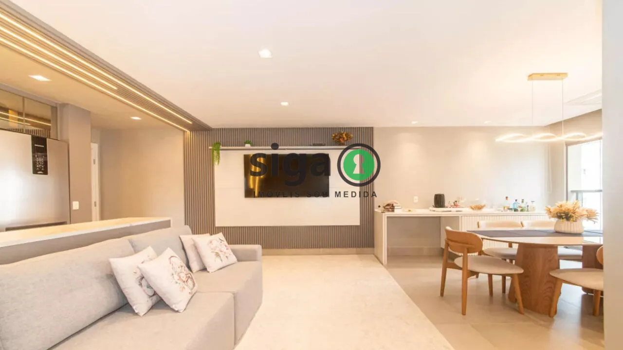 Foto do imóvel Apartamento com 2 dormitórios à venda no Brooklin - São Paulo - SP - Mobiliado