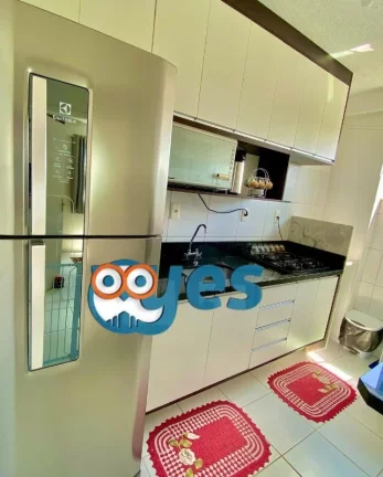Imagem Yes Imob - Apartamento residencial para Venda, Sim, Feira de Santana, 2 dormitórios, 1 sala, 1 banheiro, 1 vaga, 44,00 m².
