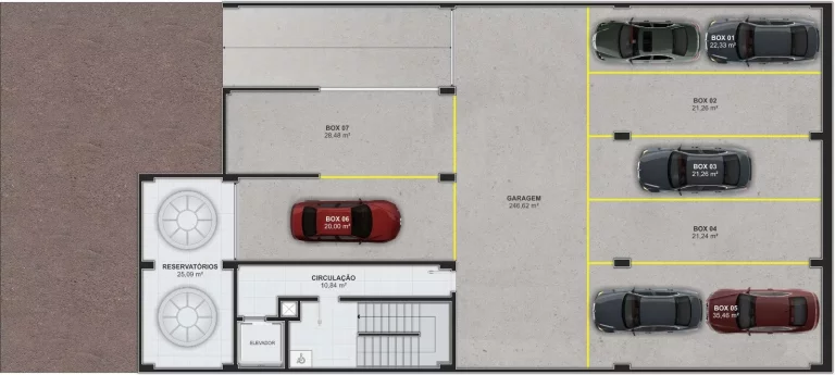 Imagem Apartamento 2 quartos sendo 1 suíte para venda no bairro Panazzolo em Caxias do Sul