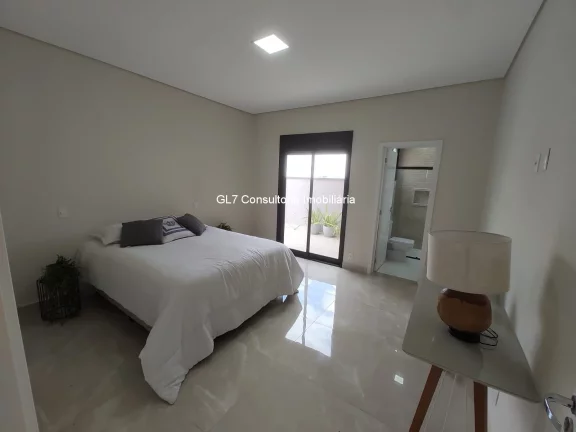 Imagem Casa Sobrado com Piscina 3 Suítes sendo 1 Com Closet, Condomínio Dona Maria Jose Indaiatuba SP