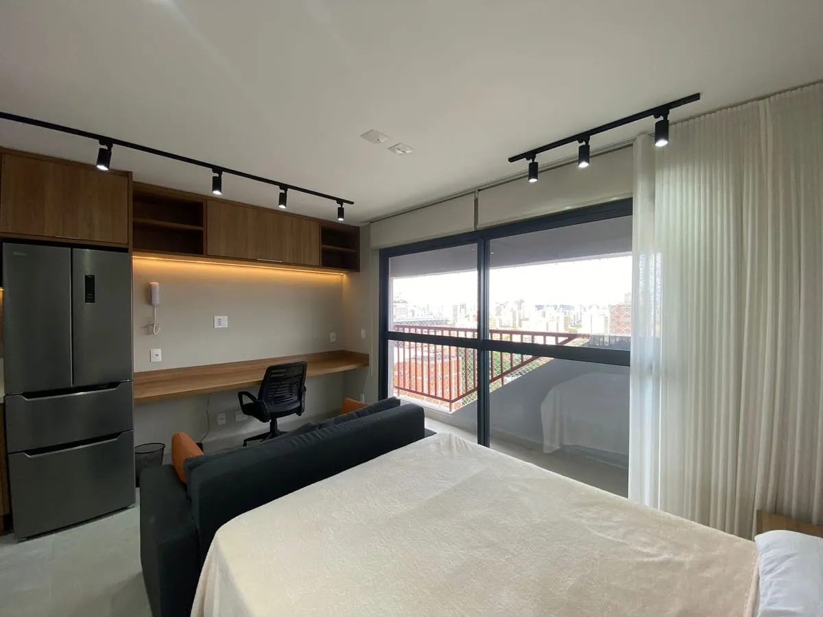 Imagem Apartamento com 1 Quarto para alugar, 27m² - Vila Mariana