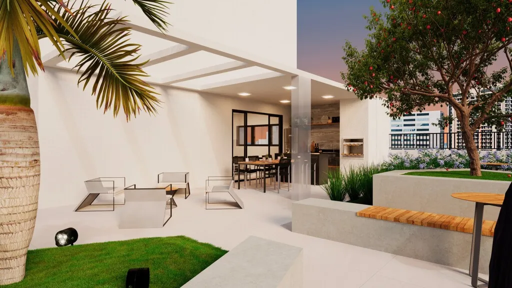 Imagem Apartamento Garden à venda em São Paulo, Santo Amaro, com 1 quarto, 38.48m2