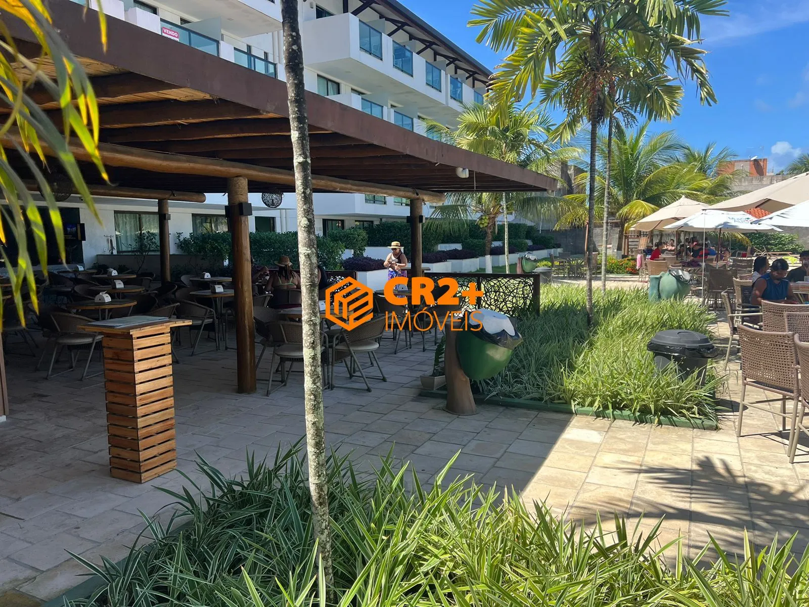 Imagem Vendo Flat 32m² em Porto de Galinhas MOBILIADO com Varanda gourmet