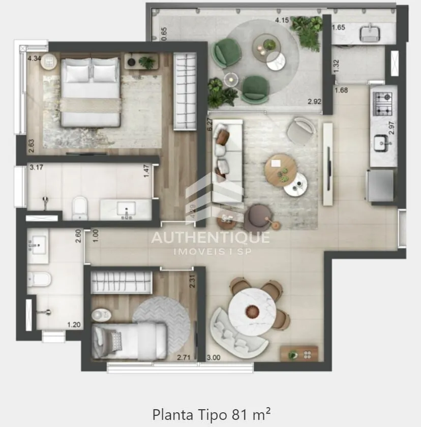 Imagem BLUES PERDIZES CROSSROADS - Apartamento à venda em São Paulo/SP