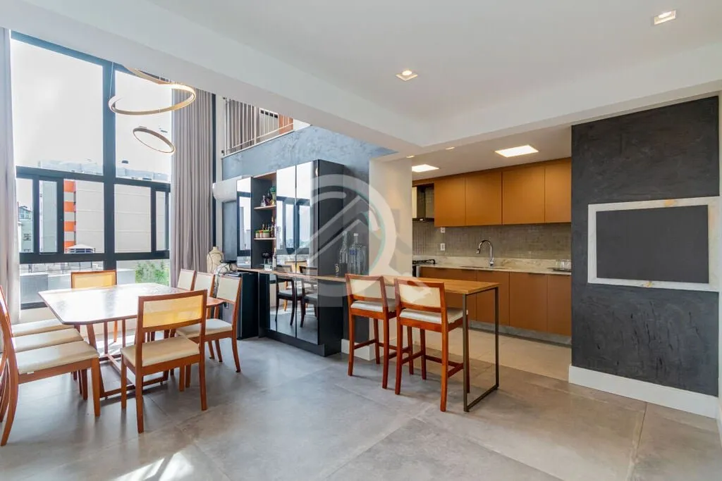 Imagem Apartamento Duplex de luxo de 182 m², 3 dormitórios sendo 2 amplas suítes e 3 vagas de garagem no...
