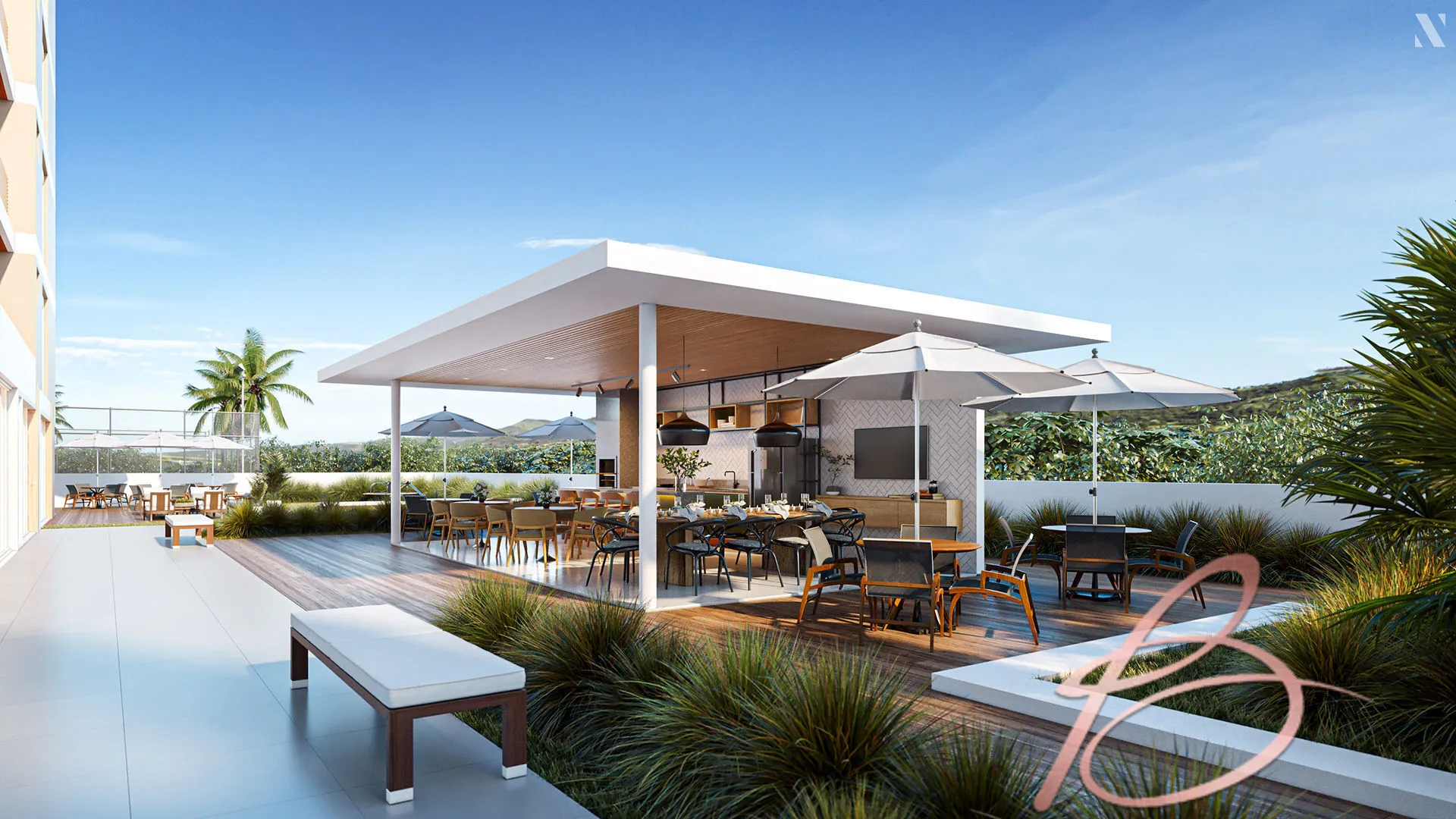 Imagem Apartamento Alto Padrão com 2 suítes na Praia brava e lazer completo