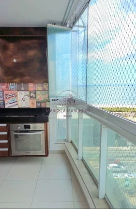 Imagem Ap 2 quartos, suite, vista pro mar, varanda gourmet, lazer completo, 1 vag