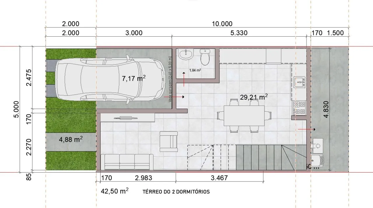 Imagem Apartamento à venda em Caxias do Sul, Santa Lucia, com 2 quartos, 82.35m2