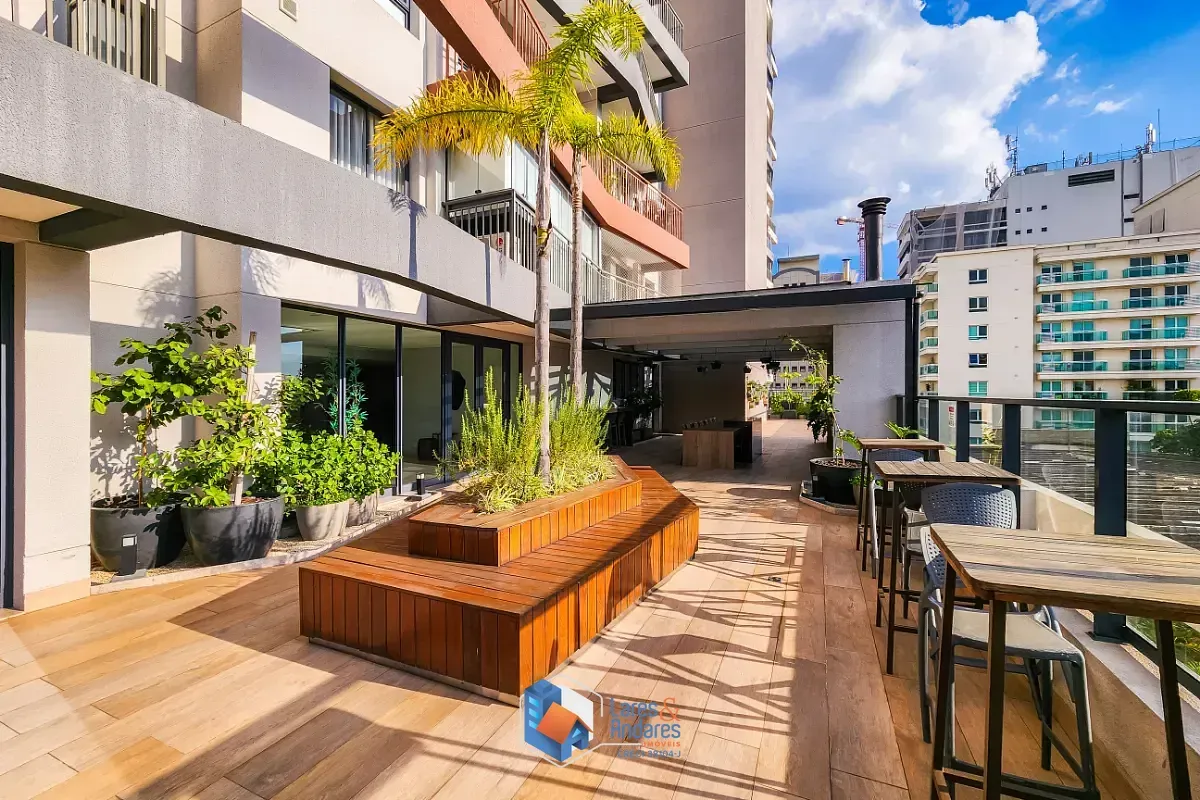 Imagem Apartamento para venda em Santo Amaro com 2 quartos, 45m²