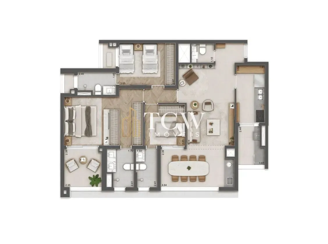 Imagem Apartamento à venda no bairro Cerqueira César - São Paulo/SP, Zona Sul