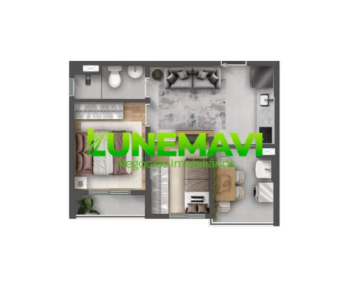 Imagem Lançamento Mood Vila Matilde I Apartamentos com 1 e 2 Dormitórios