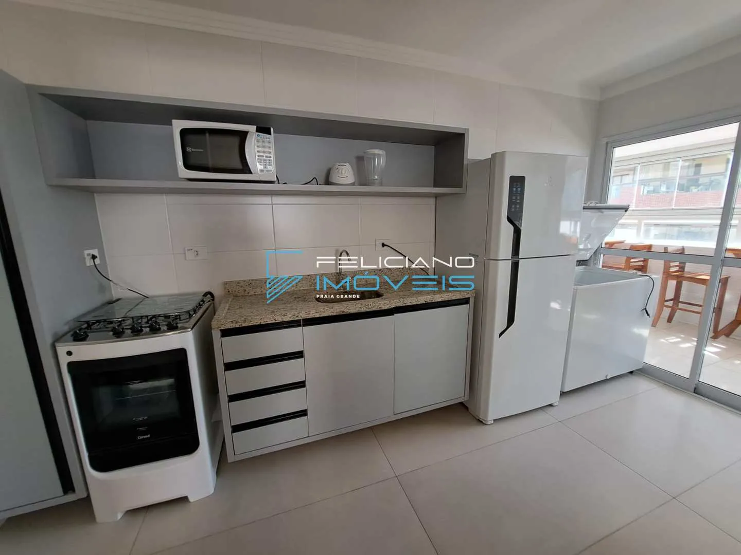 Imagem Apartamento com 2 quartos, Aviação, Praia Grande - R$ 1.1 mi, Cod: 811
