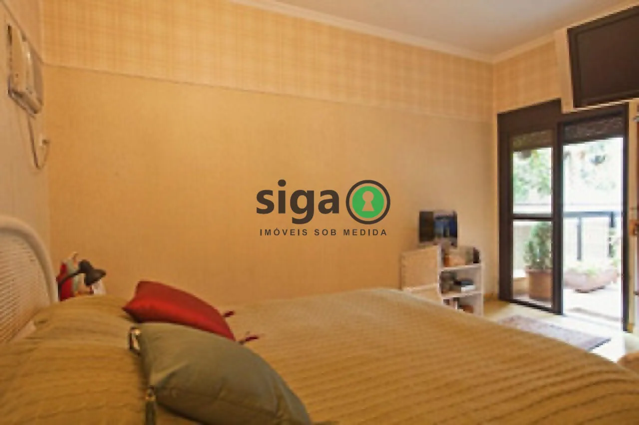 Imagem Apartamento a venda ou locação 246 m² 5 dormitórios 3 suítes 4 vagas 1 depósito no Real Parque - SP