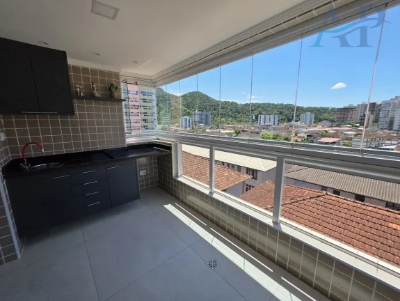Imagem Apartamento no Canto do Forte em Praia Grande com 2 Dormitórios.