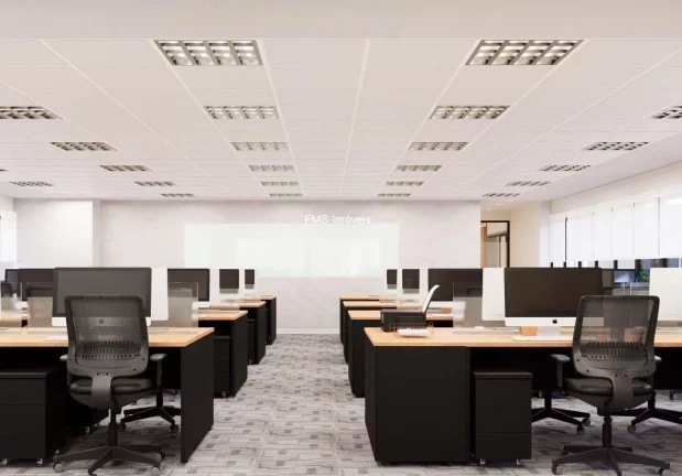 Imagem Conjunto comercial mobiliado com 170m² para locação.