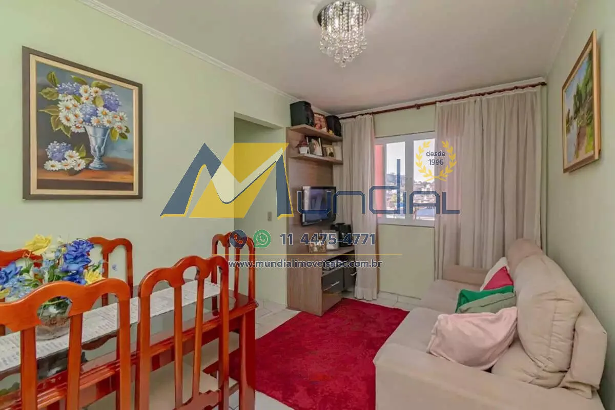 Imagem Apartamento à Venda no Jardim Ipê - Mauá | 53m² | 2 Dormitórios