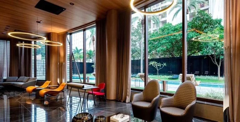 Imagem Flat disponível para locação no Cyrela by Pininfarina no Itaim Bibi, com 49m², 1 dormitório e 1 vaga