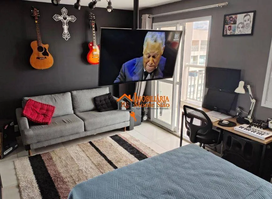 Foto do imóvel Studio com 1 dormitório à venda, 37 m² por R$ 405.000,00 - Centro - Guarulhos/SP