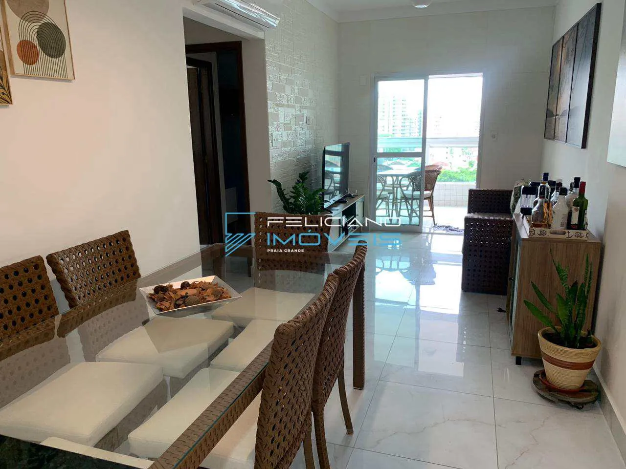 Imagem Apartamento com 2 quartos, Tupi, Praia Grande - R$ 542 mil, Cod: 5960