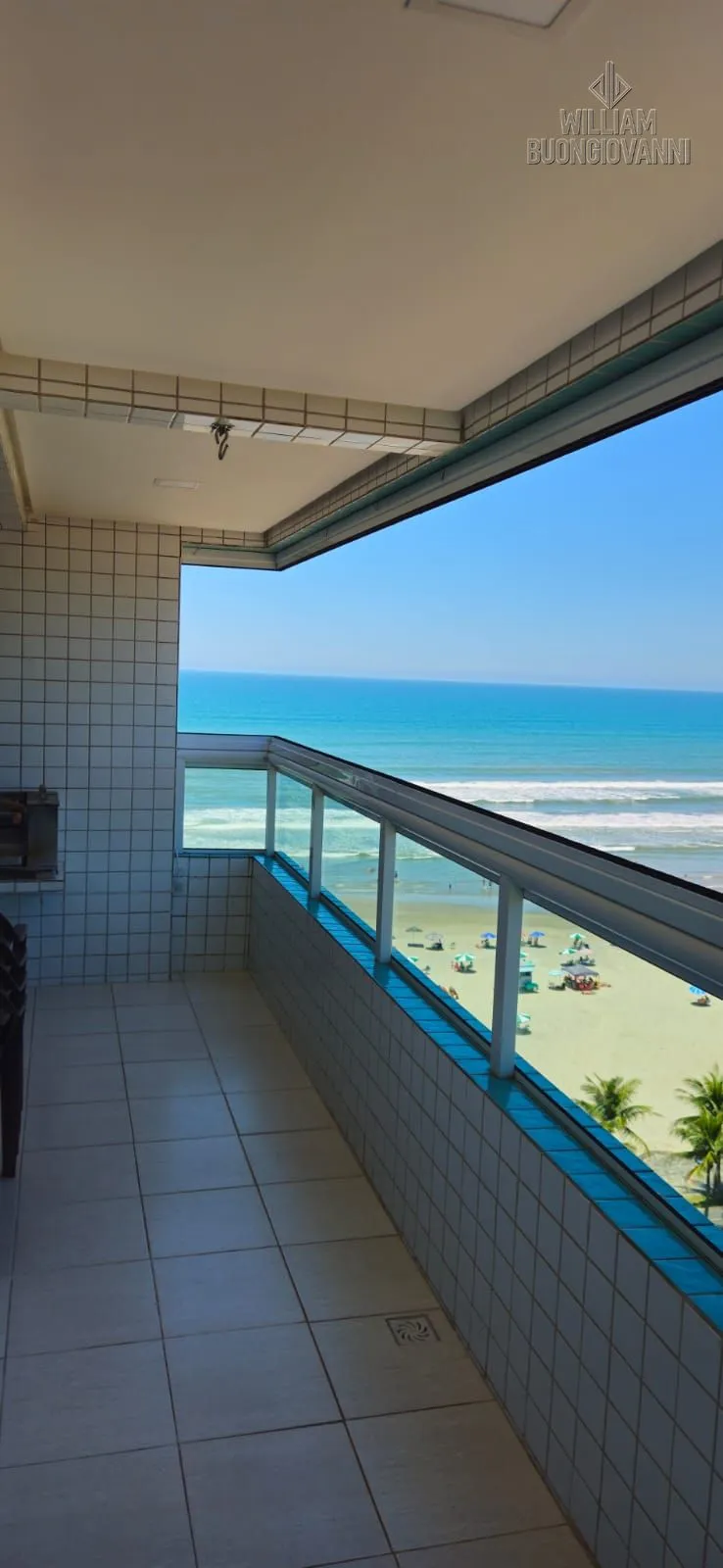 Foto do imóvel Apartamento 2 Quartos - Imperador - Vista Mar - Mobiliado em Jardim Imperador, Praia Grande - SP