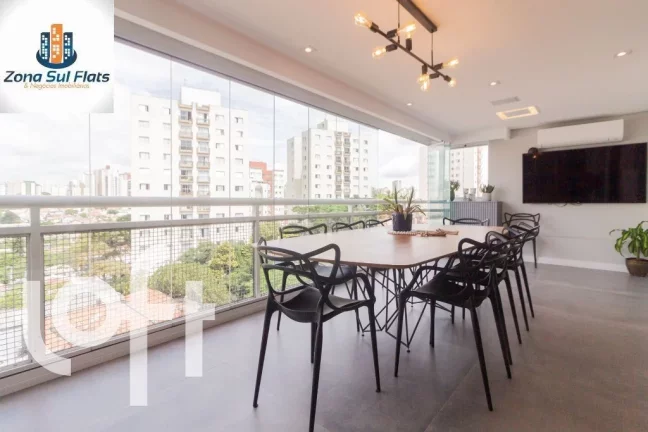 Imagem Apartamento Alto Padrão à Venda No Bosque da Saúde Com 3 Suítes e 3 Vagas - Varanda Gourmet