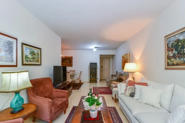 Foto do imóvel Apartamento à venda em São Paulo, Jardim Paulista, com 3 quartos, 129m2 em Caconde