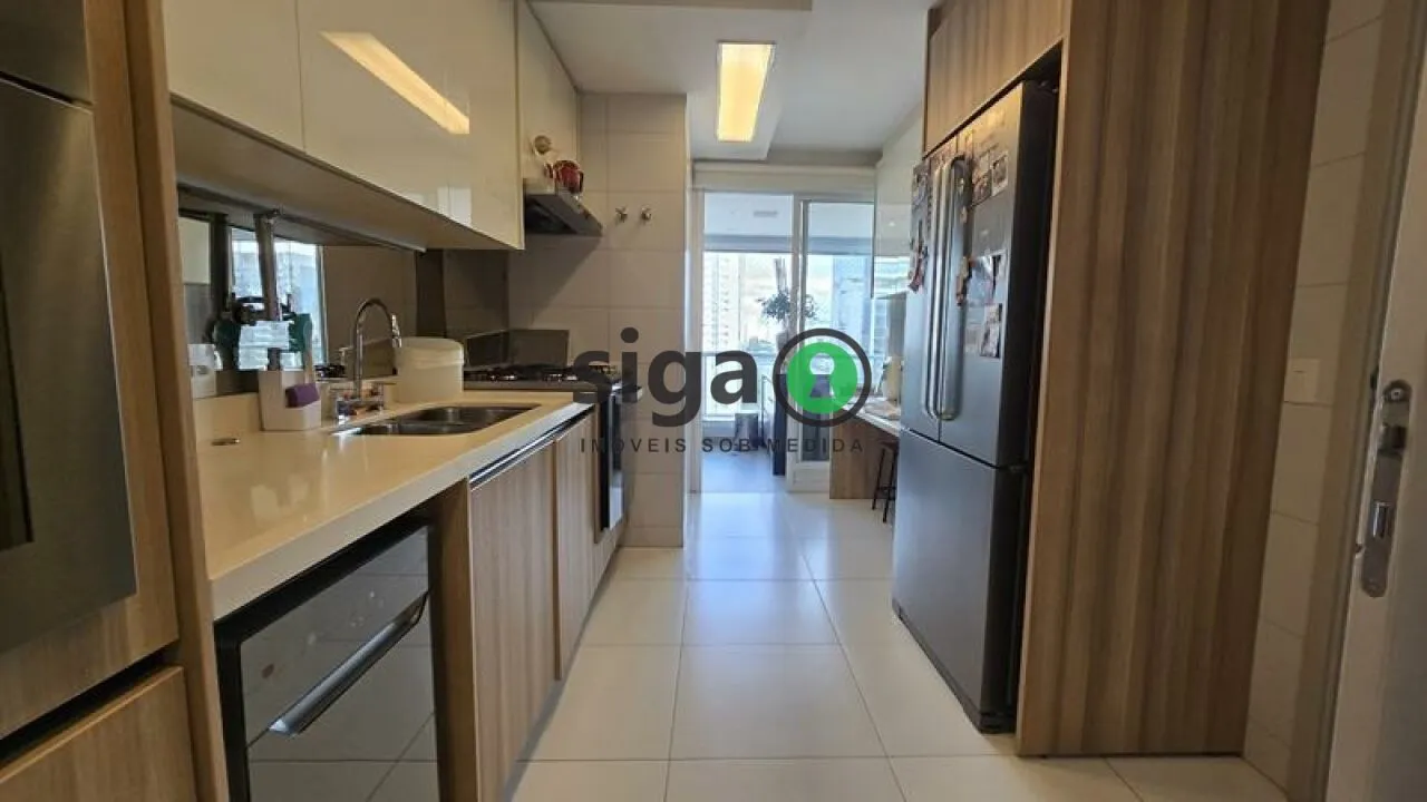 Imagem Apartamento Alto Padrão à Venda no Brooklin - 3 Suítes - 4 Vagas Fixas - Acabamento Premium