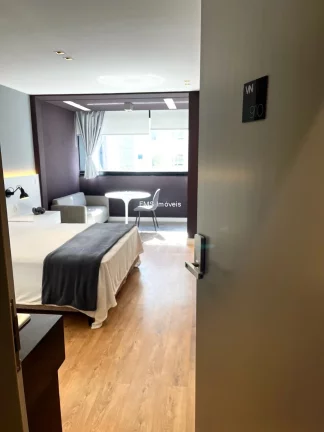 Imagem Apartamento à venda na Vila Olímpia com 1 quarto, 1 banheiro, 1 vaga.