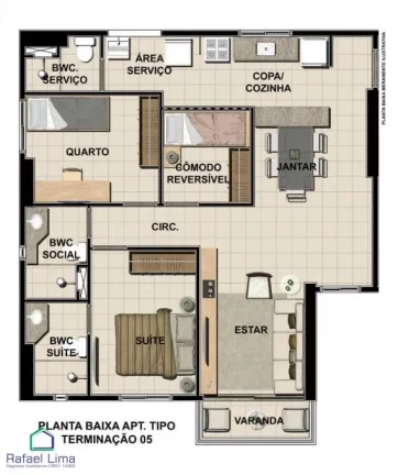 Imagem Apartamento 2 Quartos Recife - PE - Boa Viagem