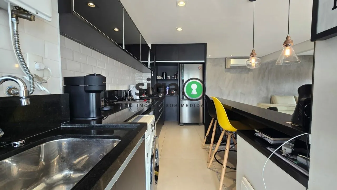 Imagem Apartamento à venda no Brooklin - 75 m² | 1 suíte + banheiro social | Reversível para 2 suítes