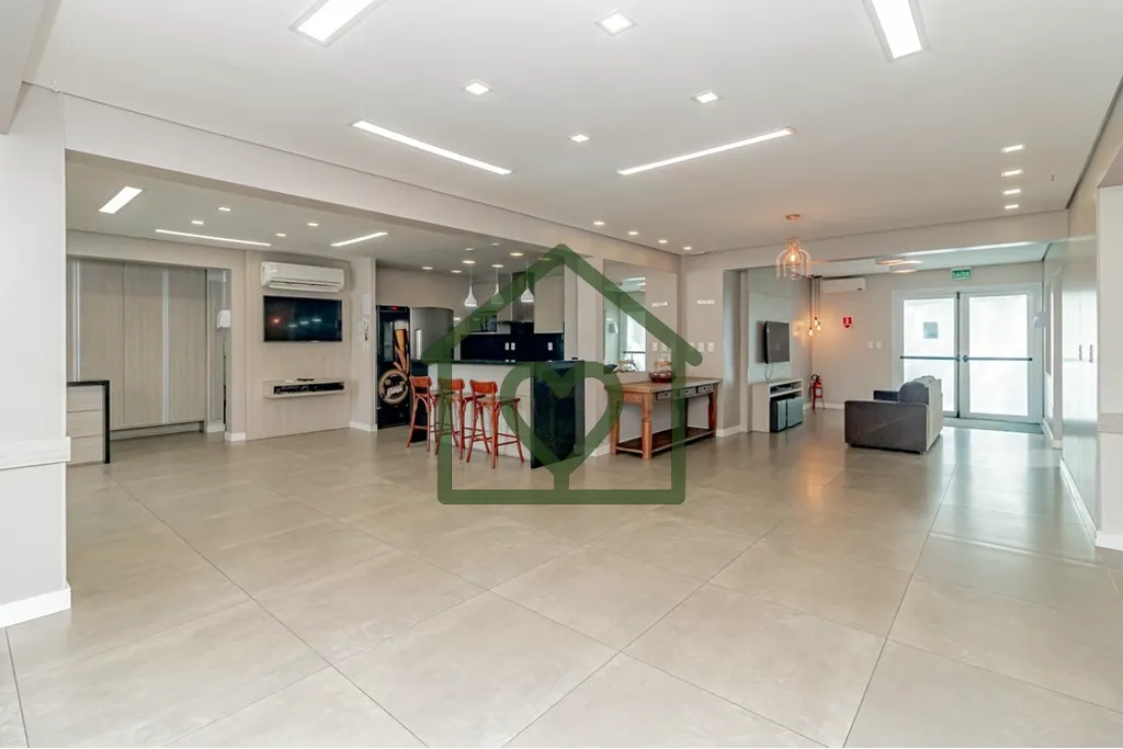 Imagem Apartamento com 84m² privativos, três dormitórios, sendo uma suíte, dois banheiros, sacada com l...