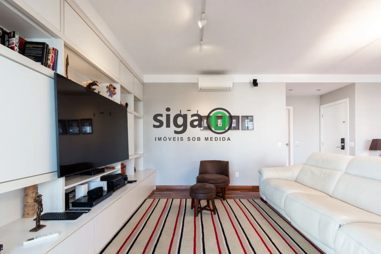 Imagem Apartamento alto padrão à venda no Brooklin 216 m² 3 suítes varanda gourmet e 4 vagas
