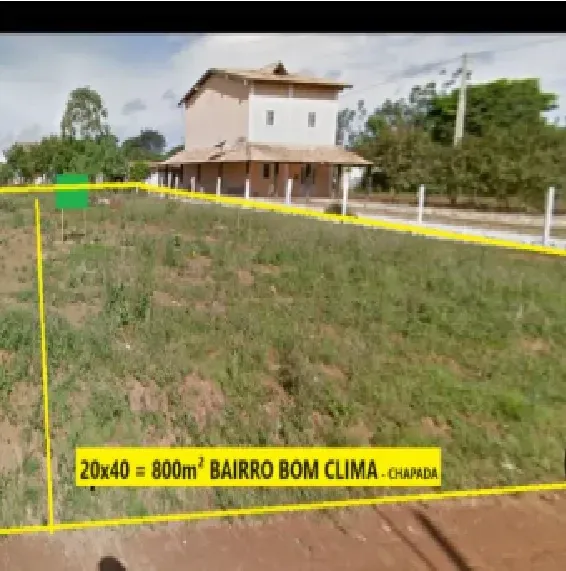 Imagem Terreno à Venda, 800 m² em Chapada dos Guimarães - Chapada dos Guimarães
