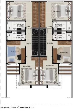 Imagem Casa geminada, 3 quartos, sendo 1 suíte - Santa Amélia