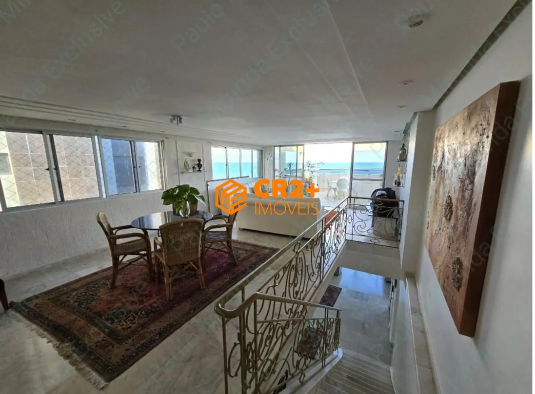 Imagem Cobertura de luxo na AV Boa Viagem - com 400m² - 4 quartos e 3 vagas - Próximo