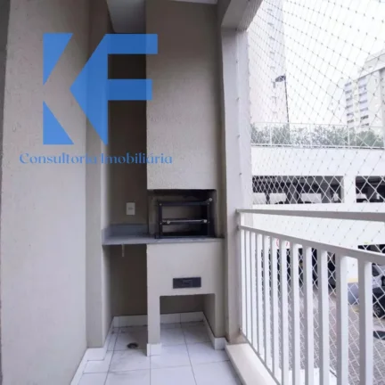 Imagem Apartamento confortável com 63m² no 1° andar, sendo 2 dormitórios, sala ampla com varanda gourmet, linda cozinha planejada,