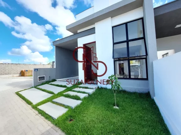 CASA COM 2 QUARTOS EM CONDOMÍNIO-PARNAMIRIM