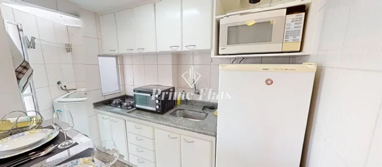 Imagem Flat disponível para locação no Condomínio Palazzo Gritti, com 45m², 1 dormitório e 1 vaga de garagem