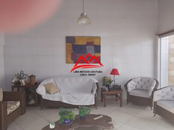 Imagem Casa na praia do Perequê Açu, Ubatuba, com 2 suítes