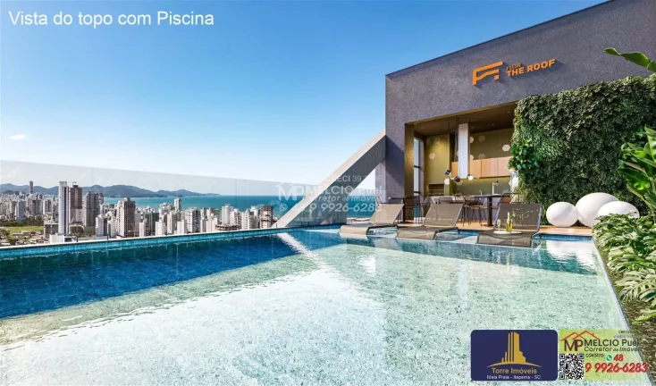 Imagem Apartamentos de 2 suítes,1 vaga, a VENDA no RESIDENCIAL FLOW Aptos. Exclusivo empreendimento que será construído em Porto Belo, uma cidade que vem
