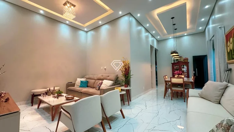 Imagem Casa 3 Suítes, 138.91 m² C/ Lazer na 407 Sul
