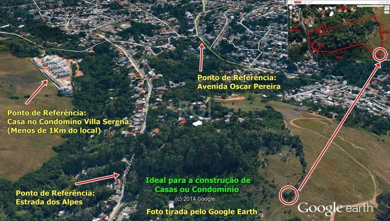 Imagem Terreno para Venda - 0m², 0 dormitórios, Cascata, Porto Alegre