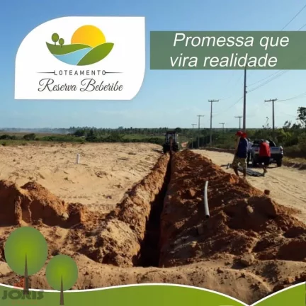 Imagem Terreno no Ceara na Praia das Fontes em Beberibe CE